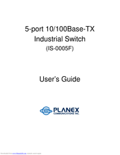 Planex IS-0005F User Manual