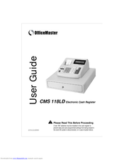 OfficeMaster CMS 118LD User Manual