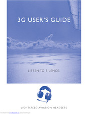 Lightspeed Twenty 3G User Manual