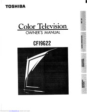 Toshiba CF19G22 Owner's Manual