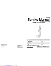 Panasonic MC-V21003 Service Manual