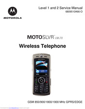 Motorola MOTOSLVR L72 Service Manual