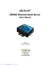 ABLELink ABLELink SE5002 Series User Manual