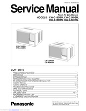 Panasonic CW-C180BN Service Manual