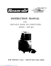 Roam-air ARP-815 Instruction Manual