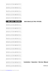 Blue Seal E604 Owner's Manual
