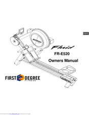 First Degree FR-E520 Owner's Manual