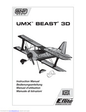 E-FLITE UMX BEAST 3D BNF Basic Instruction Manual