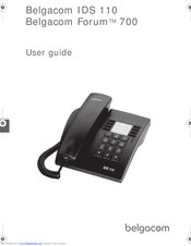 BELGACOM IDS 110 User Manual
