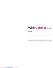 Ronda Startech 5030.D User Manual