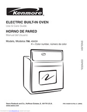 Kenmore 790. 4043 Use & Care Manual