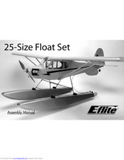 E-FLITE 25-Size Float Set Assembly Manual