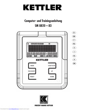Kettler SM 8820-83 Operating Instructions Manual