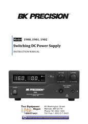 BK Precision 19*00 Instruction Manual