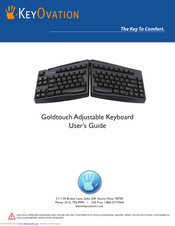 Keyovation Goldtouch User Manual