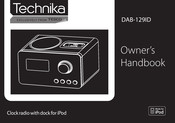 Technika DAB-129ID Owner's Handbook Manual