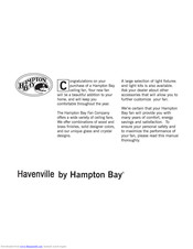 HAMPTON BAY Havenville 149*51 User Manual