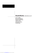 LG StudioWorks 995SE User Manual