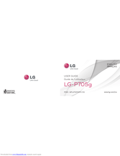 LG LG-P705g User Manual