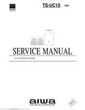 Aiwa TS-UC15 Service Manual