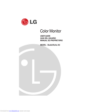 LG StudioWorks 55i User Manual