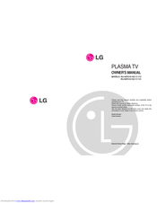 LG RU-42PX11C Owner's Manual