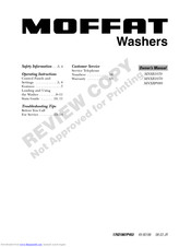 Moffat MNXR1070 Owner's Manual