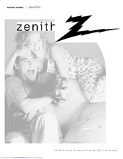 Zenith IQB42P97G Installation / Operating Manual | Warranty