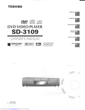 Toshiba SD-3109 Owner's Manual