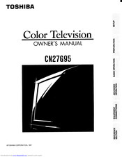 Toshiba CN27G95 Owner's Manual