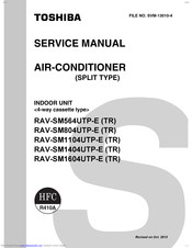 Toshiba RAV-SM1404UTP-E (TR) Service Manual