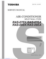Toshiba Carrier RAS-09EK Series Service Manual