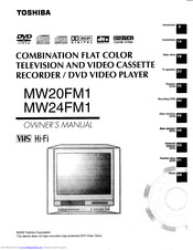 Toshiba MW20FM1 Owner's Manual