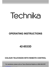 Technika 42-8533D Operating Instructions Manual
