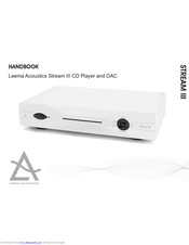 Leema Acoustics STREAM III Handbook