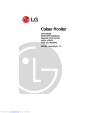 LG StudioWorks 77i User Manual