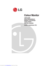 LG StudioWorks 78T5 User Manual