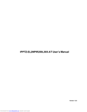 Security Camera King IPPTZ-EL2MPIR250L30X-AT User Manual