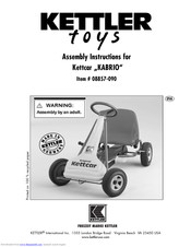 Kettler Kabrio Assembly Instructions Manual