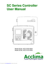 Acclima SC36 User Manual