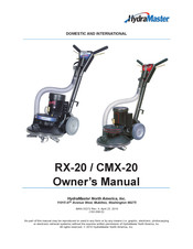 HydraMaster CMX-20 Owner's Manual