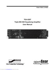Ross TEA-8207 User Manual