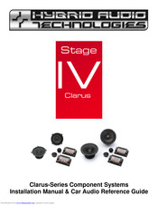 Hybrid Audio Technologies Stage IV Clarus Installation Manual