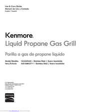 Kenmore 122.33492410 Use & Care Manual