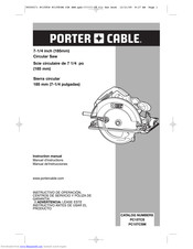 Porter-Cable PC15TCSM Instruction Manual