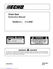Echo CS-450P Instruction Manual