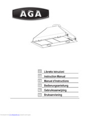 AGA Cooker hood Instruction Manual