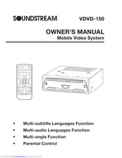 Soundstream VDVD-150 Owner's Manual