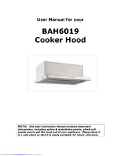 Think Appliances BAH6019 User Manual