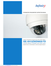 Infinity ISE-XH12ZWDN650 FD Instruction Manual